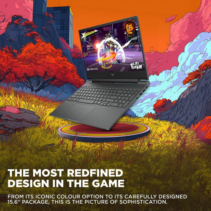 HP Victus, AMD Ryzen 5, 16GB RAM, 1TB SSD, NVIDIA GeForce RTX 5050, 15.6 inch Gaming Laptop, 15-fb3004na