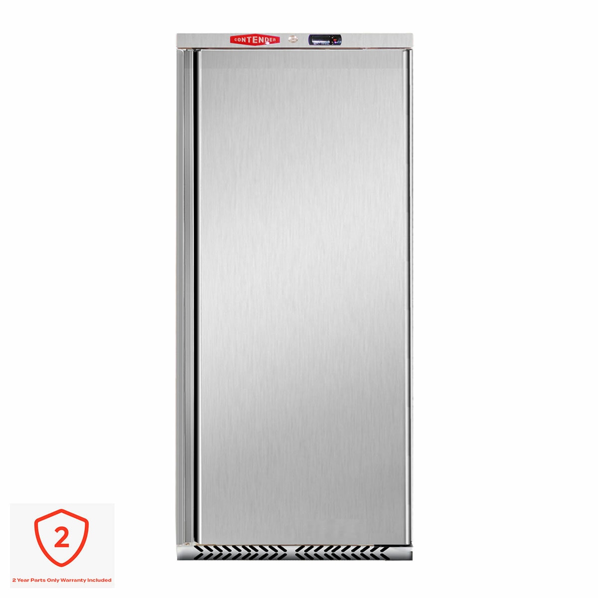 Contender RUS054 Commercial 600L Upright Fridge, D Rated in Stainless Steel