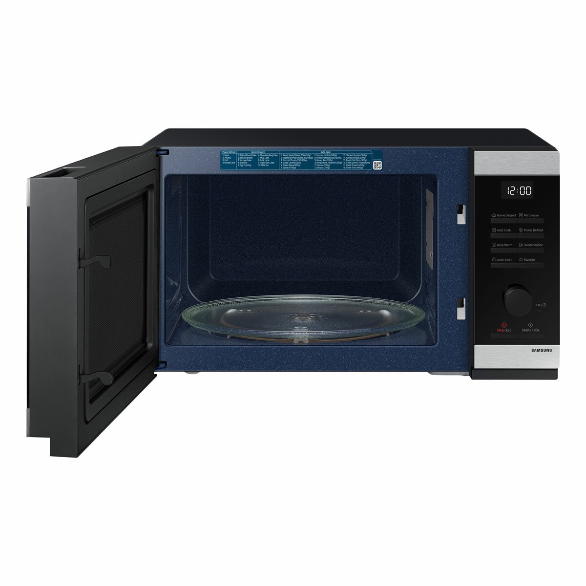 Angled image of Samsung solo microwave Angled image of Samsung solo microwave
