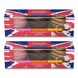 Cocoba Best Of British Hot Chocolate Bombes, 3 Pack x 2