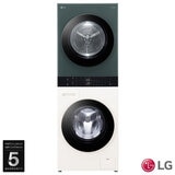LG WT1210NBTN1, 12kg/10kg, 1400rpm, WashTower Rated in A/A+++ in Green / Beige LG WT1210NBTN1, 12kg/10kg, 1400rpm, WashTower Rated in A/A+++ in Green / Beige