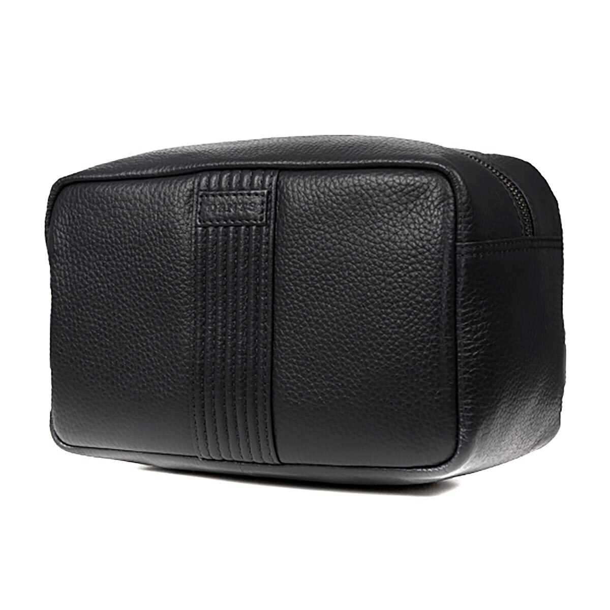 Dents Pebble Grain Leather Washbag, Black | Costco UK