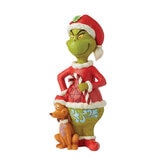 20 Inch (51cm) Grinch and Max Hand Painted Statue by Jim Shore