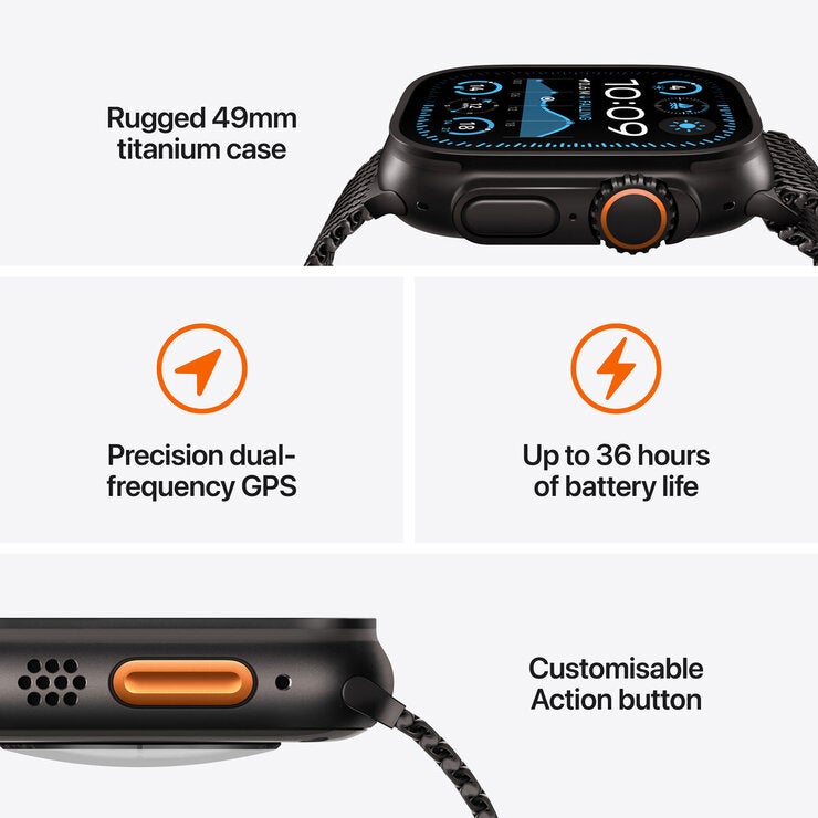 Buy Apple Watch Ultra 2 GPS + Cellular, 49mm Titanium Case with Trail Loop at costco.co.uk Buy Apple Watch Ultra 2 GPS + Cellular, 49mm Titanium Case with Trail Loop at costco.co.uk