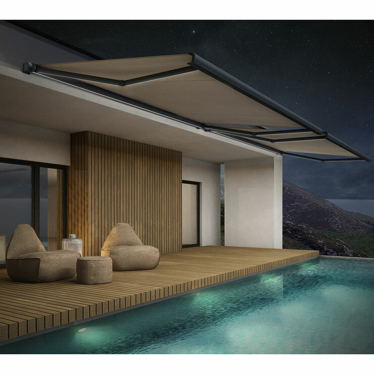 Olympus LED Awnings Hera Outdoor Patio Awning 3.5m Width x 2.5m Projection, Delivery Only Olympus LED Awnings Hera Outdoor Patio Awning 3.5m Width x 2.5m Projection, Delivery Only