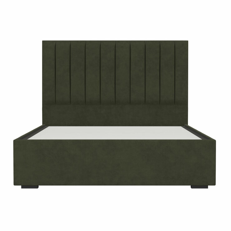 Highgrove Swift Green Fabric Full Ottoman Bed Frame in 3 Sizes