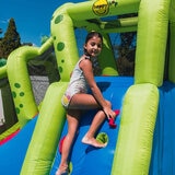 Happy Hop Crocodile Cave Adventure Inflatable Waterslide (3+ Years)