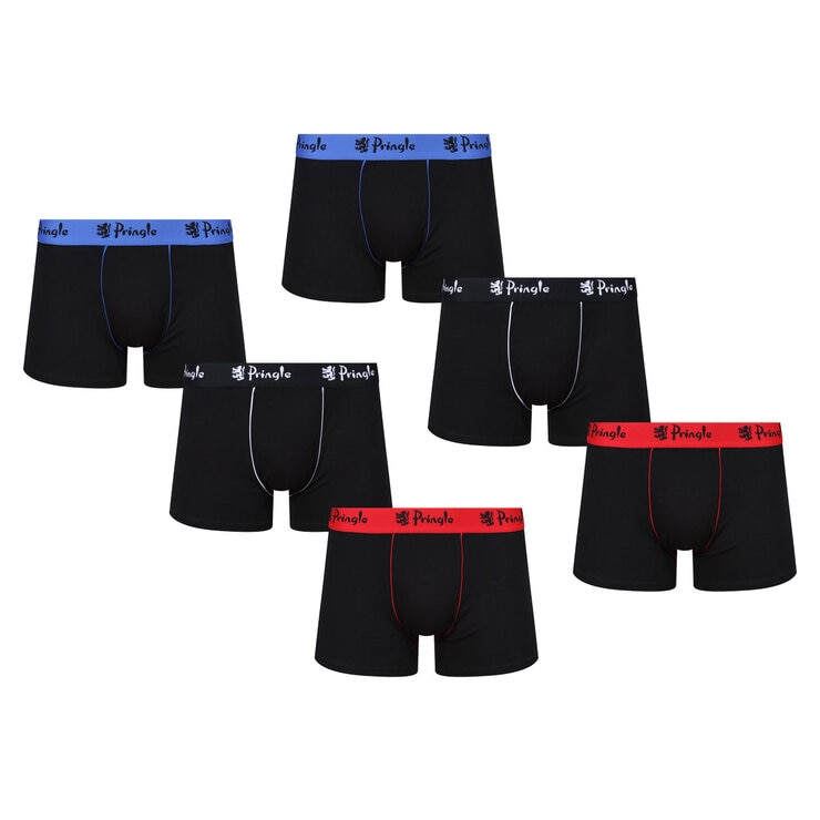 Pringle 2 x 3 Pack Edward Men's Boxer Shorts in 2 Colours and 4 Sizes