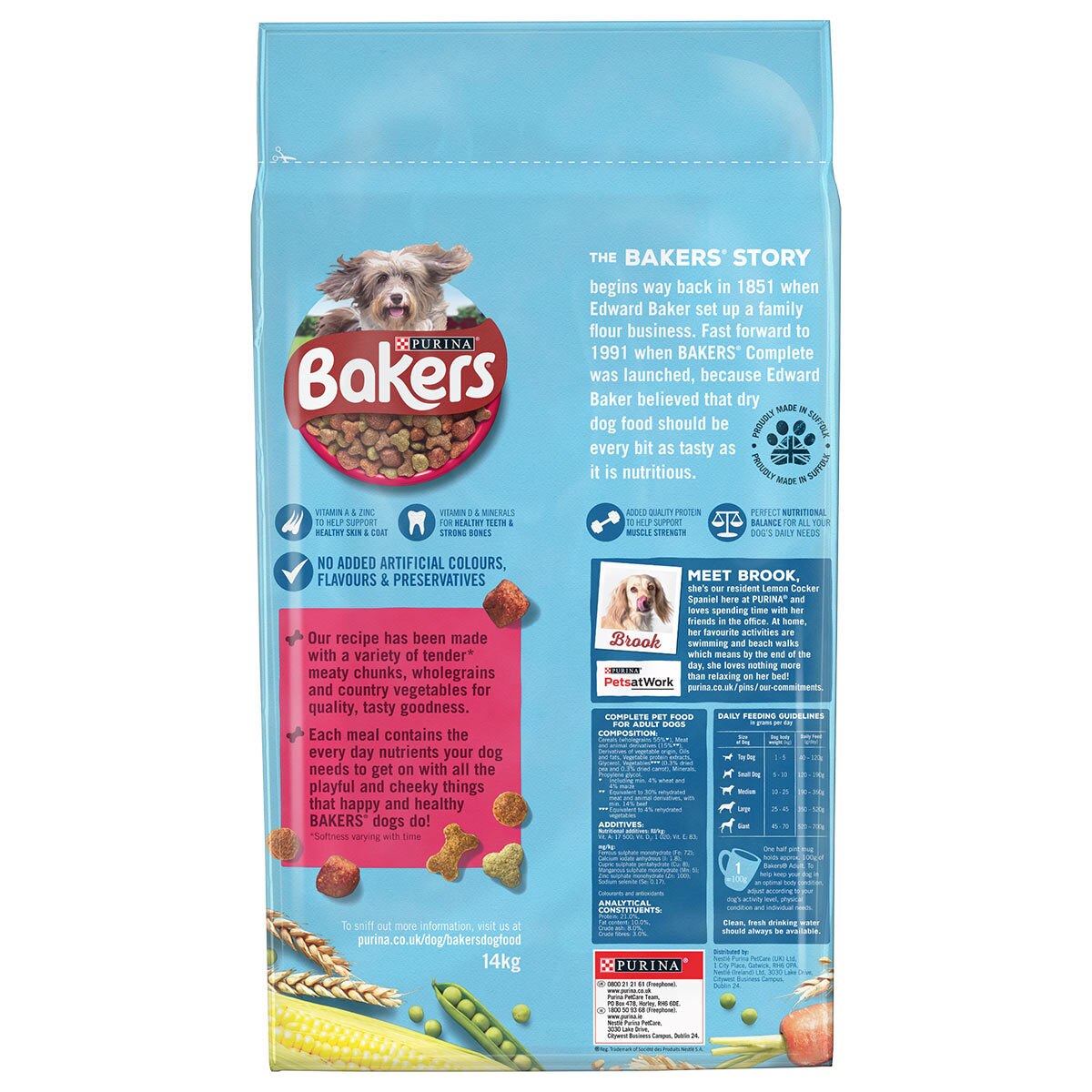 Bakers Adult Dry Dog Food Beef and Vegetables, 14kg Costco UK