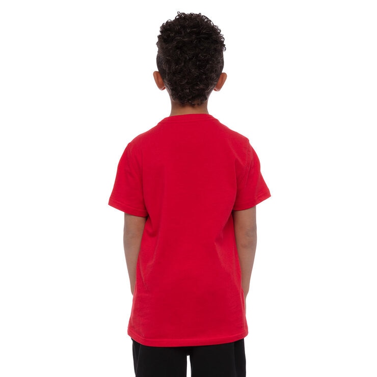 Champion Boy's 2 Pack Short Sleeve T-shirt in Black/Scarlet Champion Boy's 2 Pack Short Sleeve T-shirt in Black/Scarlet