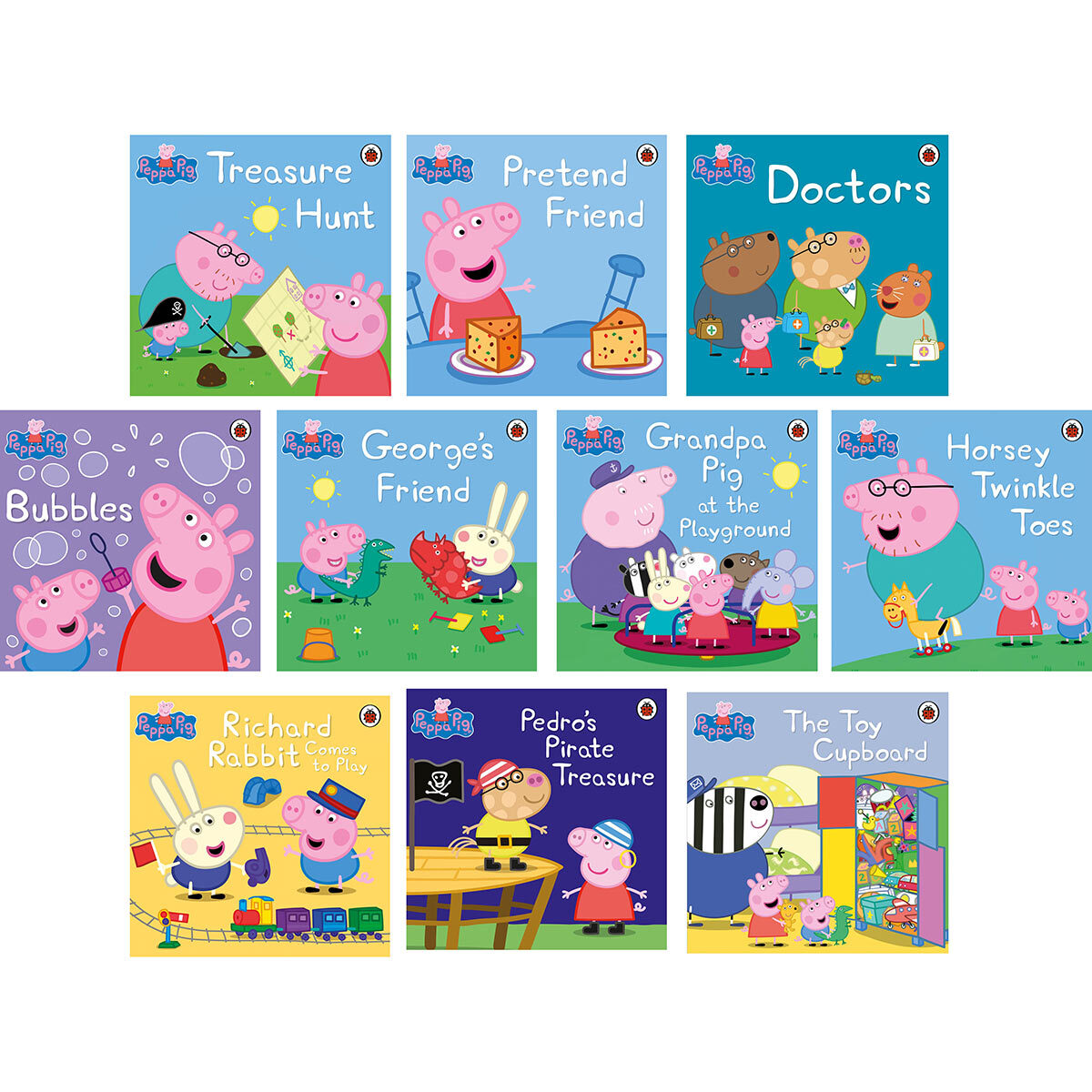 Peppa Pig 10 Book Set