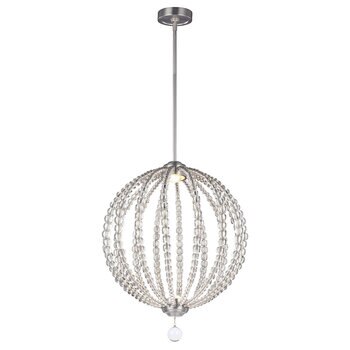 Feiss Oberlin LED Pendant Light in Medium (H 54.7 x W 50.9 cm)