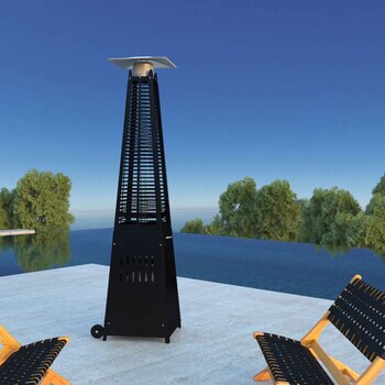 Well Travelled Living 2.2m (87") 40,000 BTU Pyramid Gas Patio Heater