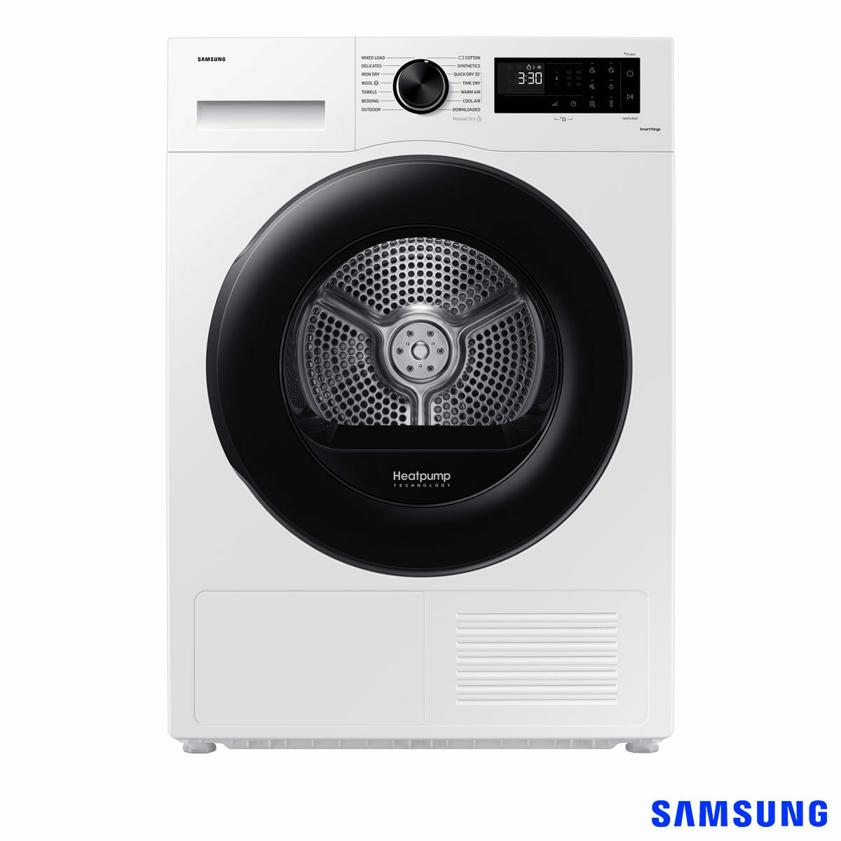 Samsung Series 5 DV90CGC0A0AEEU, 9kg Heat Pump Tumble Dryer, A++ Rated in White Samsung Series 5 DV90CGC0A0AEEU, 9kg Heat Pump Tumble Dryer, A++ Rated in White