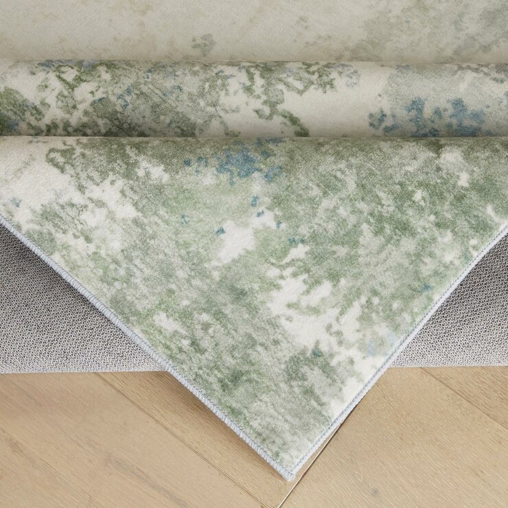 Concept Looms Liberty Seafoam Washable Rug, in 3 Sizes