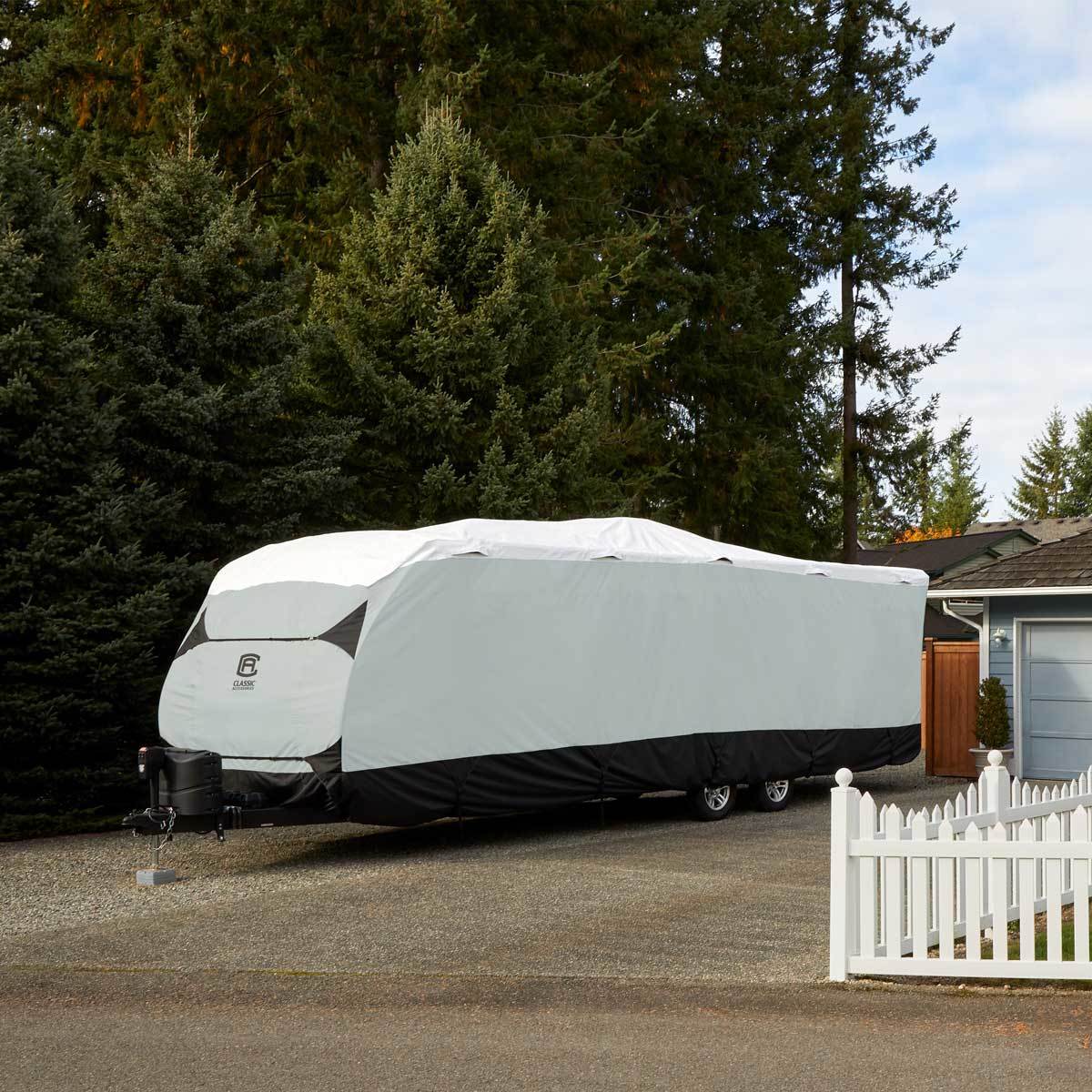 Classic Accessories Skyshield Caravan Cover, Fits RVs 750 800cm