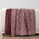 Casual Living Reversible Burgundy Plush Throw, 127 x 177 cm Casual Living Reversible Burgundy Plush Throw, 127 x 177 cm