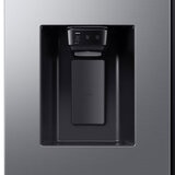 Samsung Series 6, SpaceMax RS70F64KETEU 640L Side by Side Fridge Freezer, E Rated in Silver