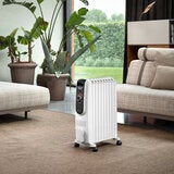 Lifestyle image of De'Longhi Oil Filled Radiator in a living room Lifestyle image of De'Longhi Oil Filled Radiator in a living room