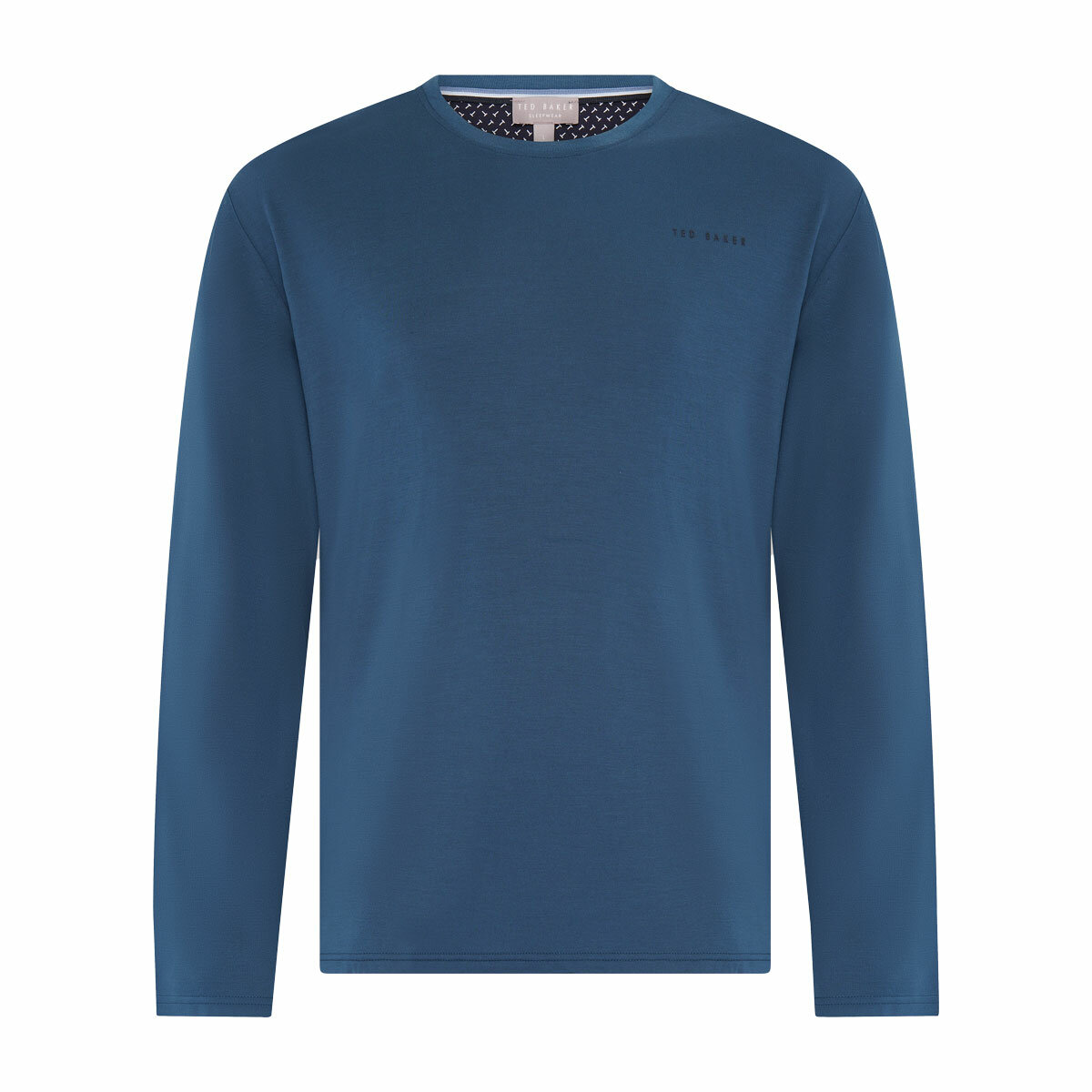 Ted Baker Mens Long Sleeve Lounge Set in Teal & Navy