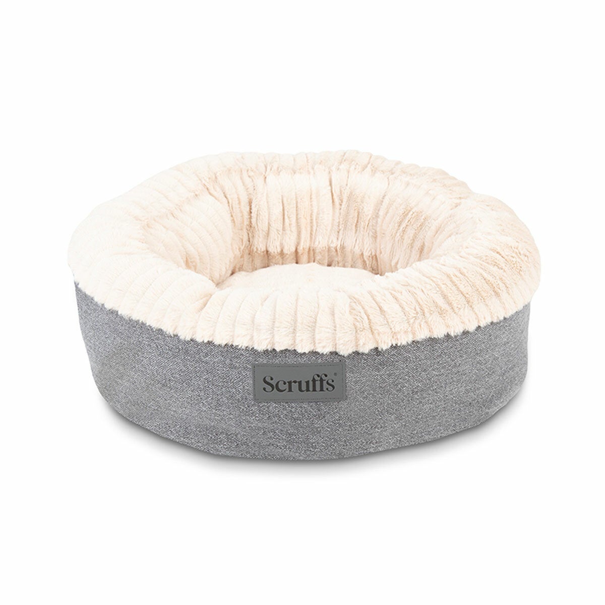 Scruffs® Ellen Donut Medium Bed, 55cm in Grey