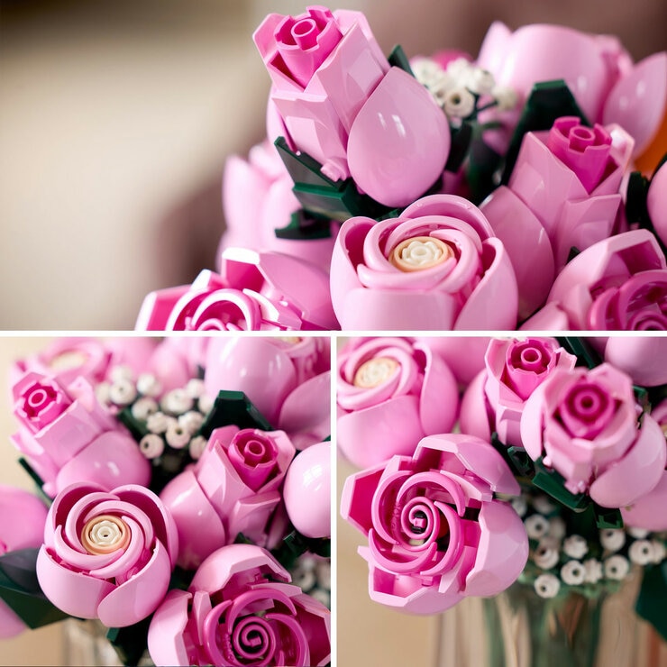 LEGO Botanicals Bouquet of Pink Roses Model 10374 (18+ Years)