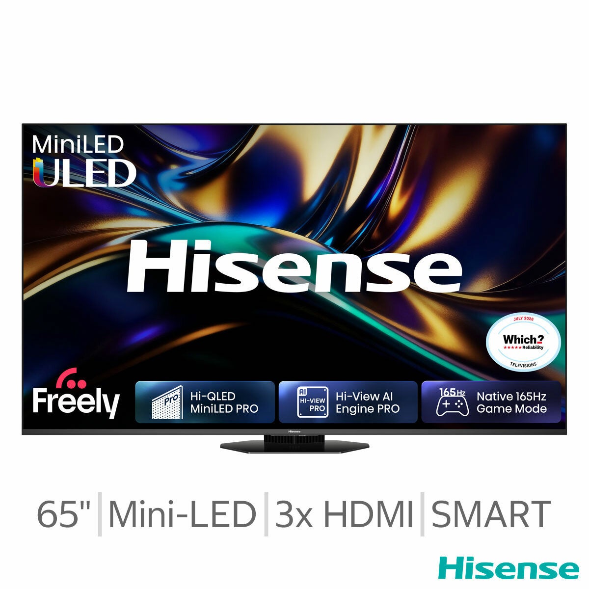 Hisense 65U8QTUK 65 Inch Mini LED HD Smart TV Hisense 65U8QTUK 65 Inch Mini LED HD Smart TV