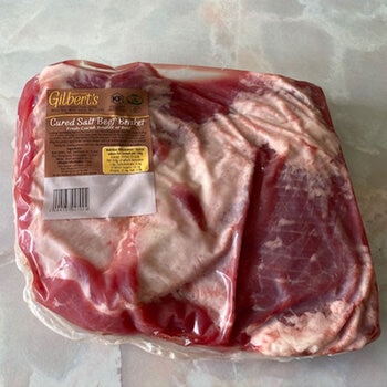 Gilberts Cured Salt Beef Brisket, 340g