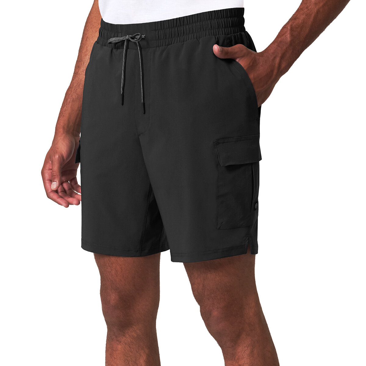 Mondetta Men's Cargo Shorts in Black