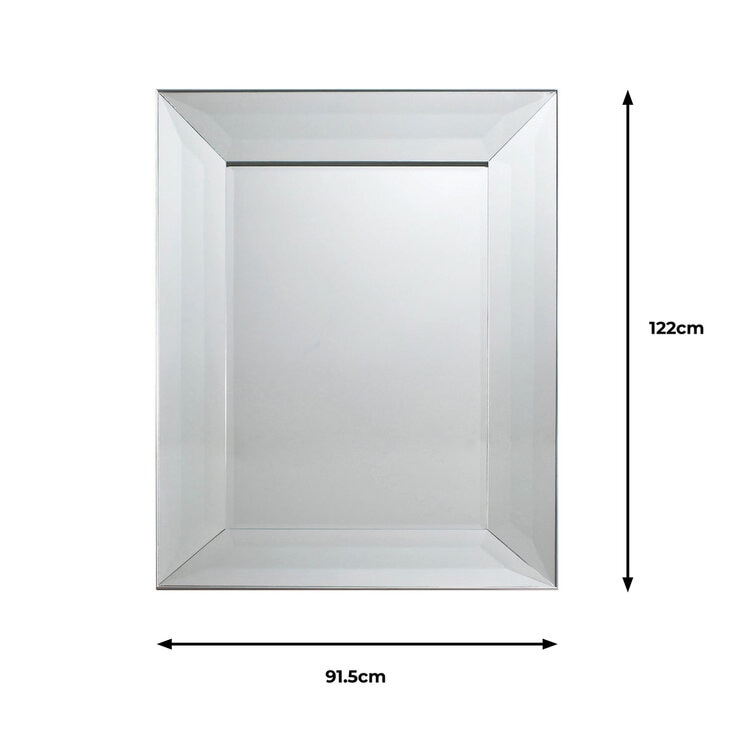 Gallery Ferrara Rectangle Mirror, 91 x 122cm Gallery Ferrara Rectangle Mirror, 91 x 122cm