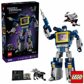 LEGO Icons Transformers: Soundwave - Model 10358 (18+ Years)