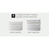 Grandeur 100% Hygro Cotton Hand Towel, White 2 Pack
