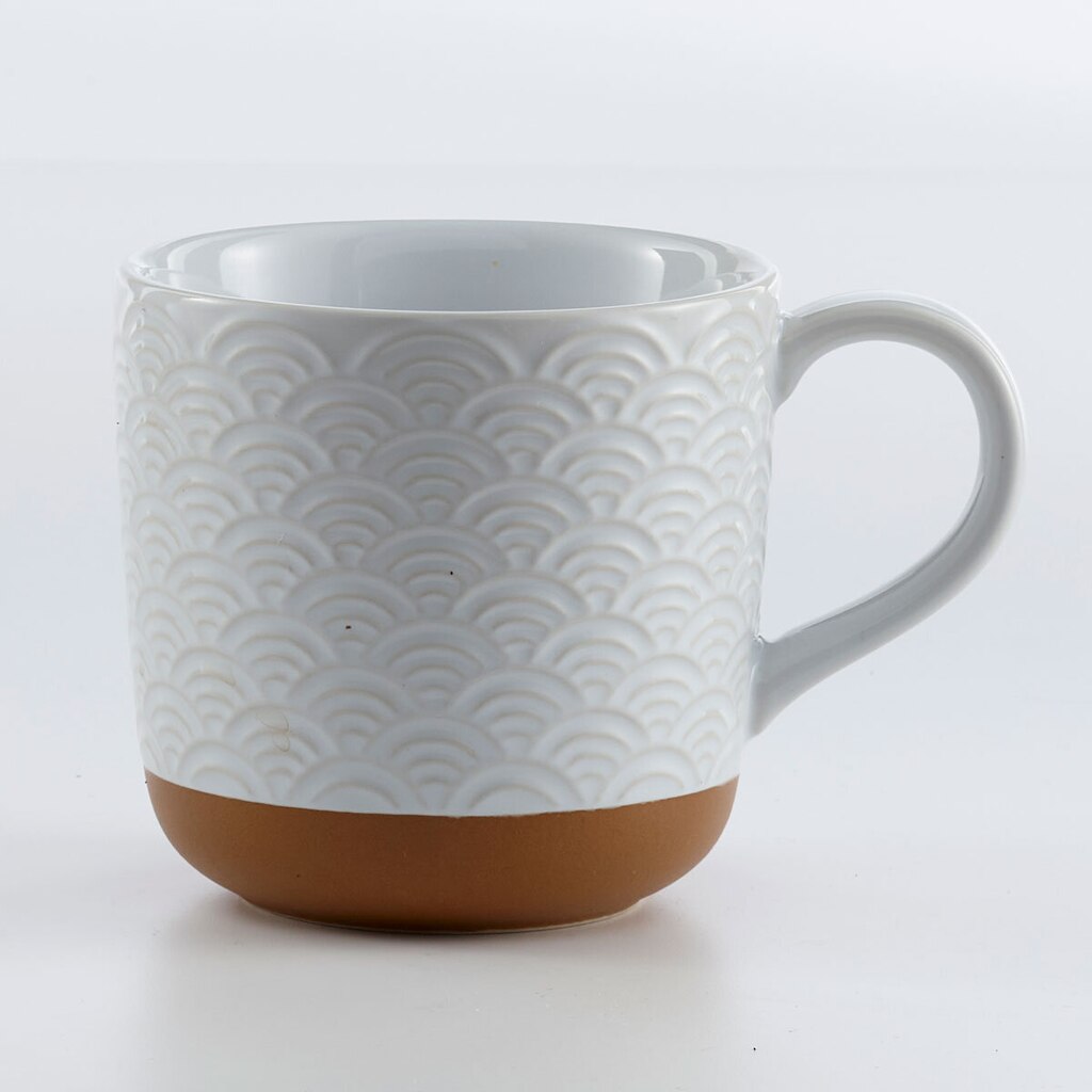 Tazza In Ceramica Onelife R170 - 330 Ml, Bianca Satinata, Lavabile In Lavastoviglie E Microonde, Tazza Da Tè/Caffè