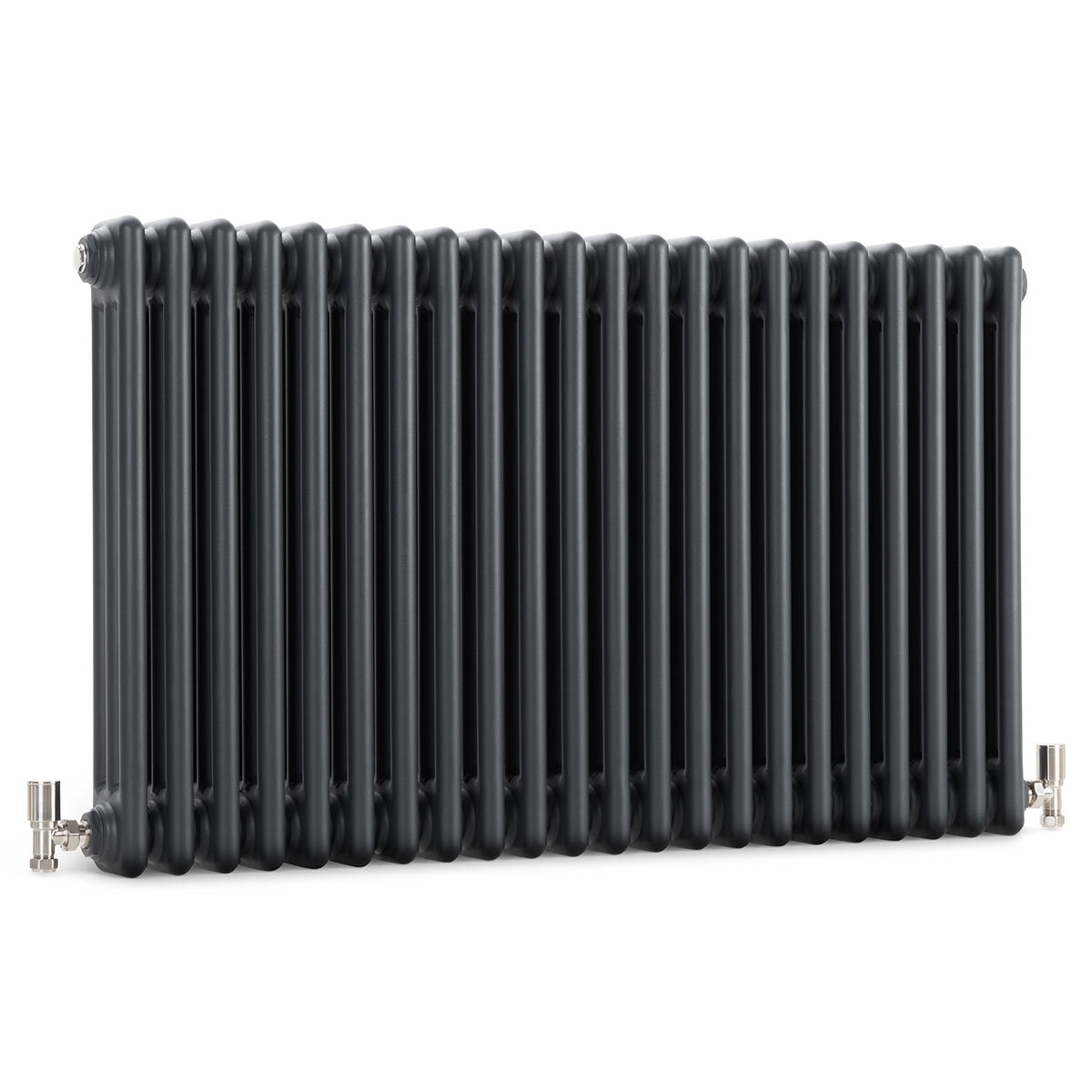 Ultraheat Anthracite 3 Column Radiator in Four Sizes