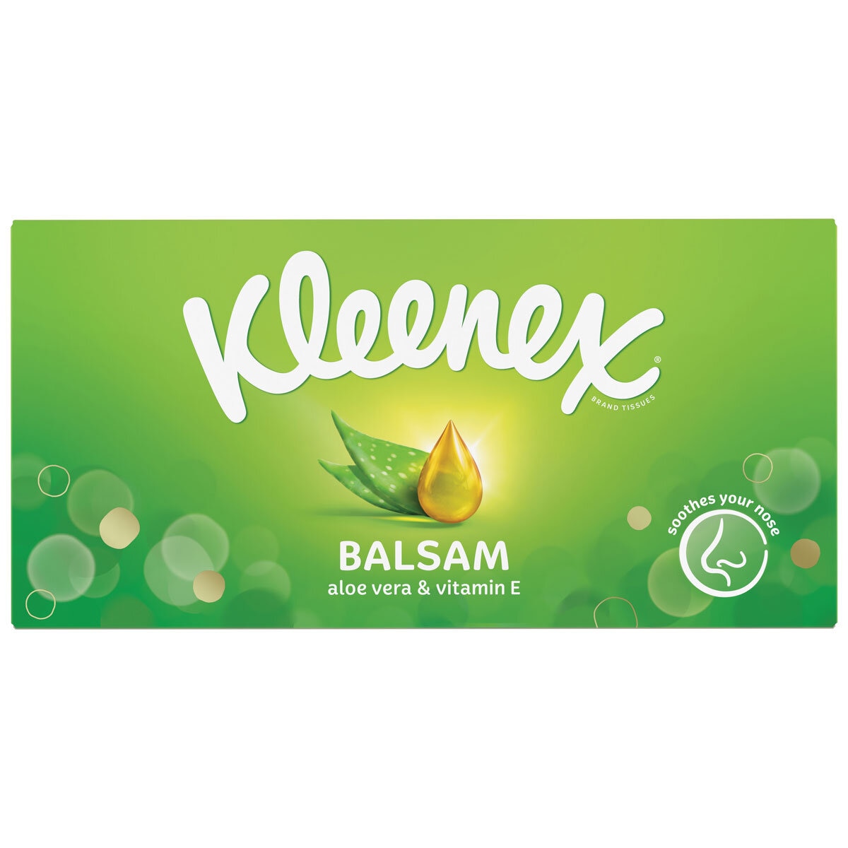 Kleenex Balsam Facial Tissues, 64 Sheets