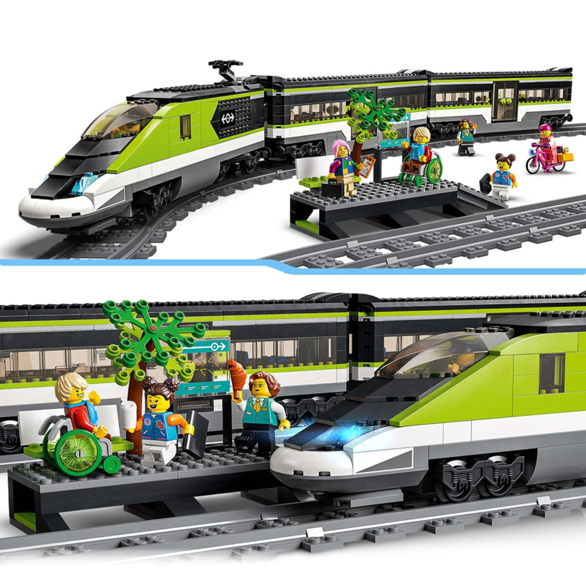 LEGO 60337 Le train de voyageurs express