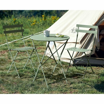 Fermob 3 Piece Bistro Set in Green Fermob 3 Piece Bistro Set in Green
