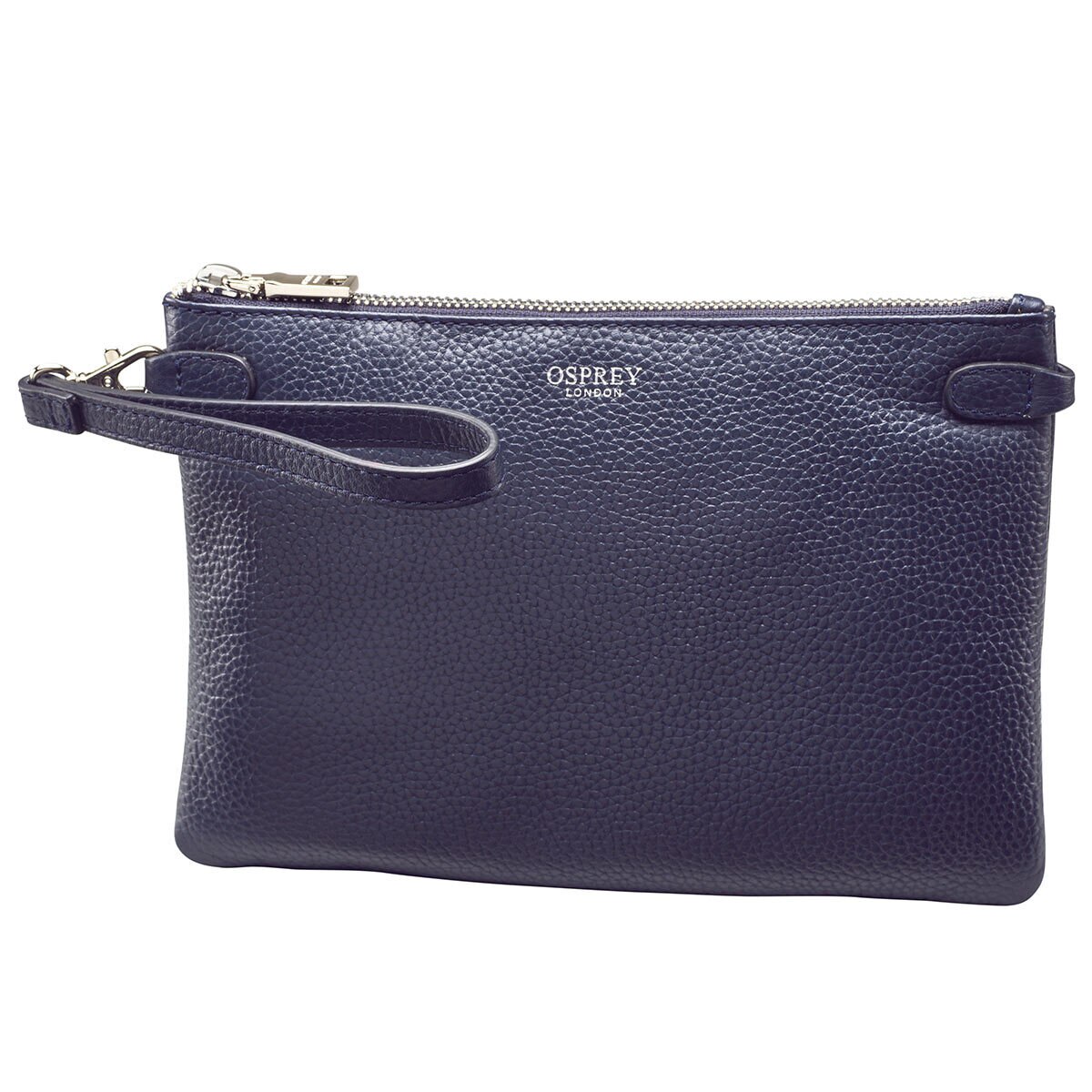 Osprey London Madison Leather Women's Cross Body bag, Navy