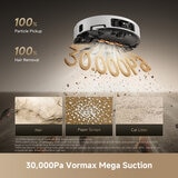 Lifestyle image showing 30,000Pa suction Lifestyle image showing 30,000Pa suction
