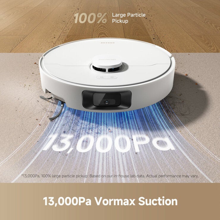 Lifestyle image showing 13,000Pa Vormax Suction Lifestyle image showing 13,000Pa Vormax Suction