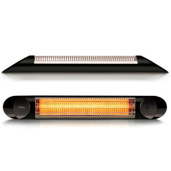 Veito Blade 2000 Indoor And Outdoor Carbon Infrared Heater - Black
