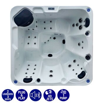 Platinum Spas Trident 40-Jet 5 Person Hot Tub - Delivered and Installed