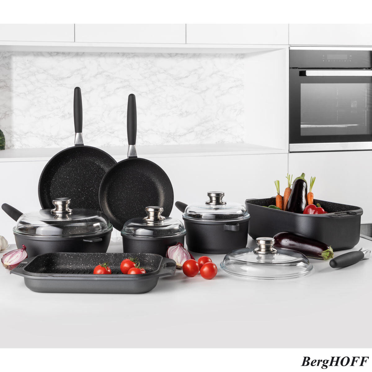 BergHOFF Eurocast Discovery 8 Piece Cookware Set – Xtra Wholsesale Ltd