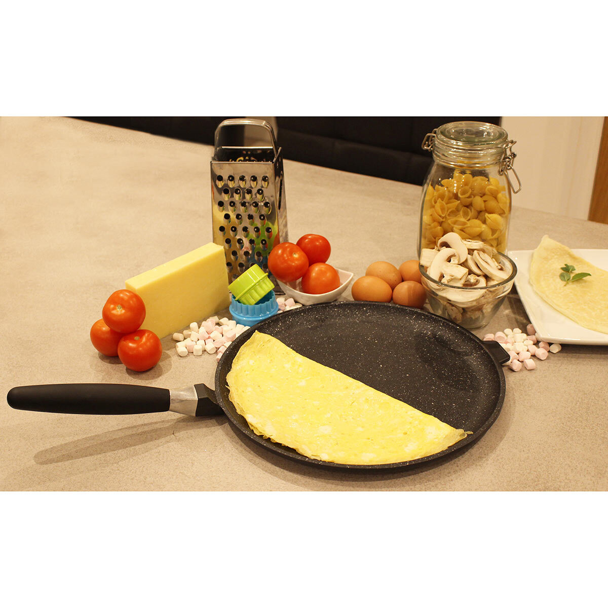 BergHOFF Eurocast Non-stick Pancake Pan, 32cm