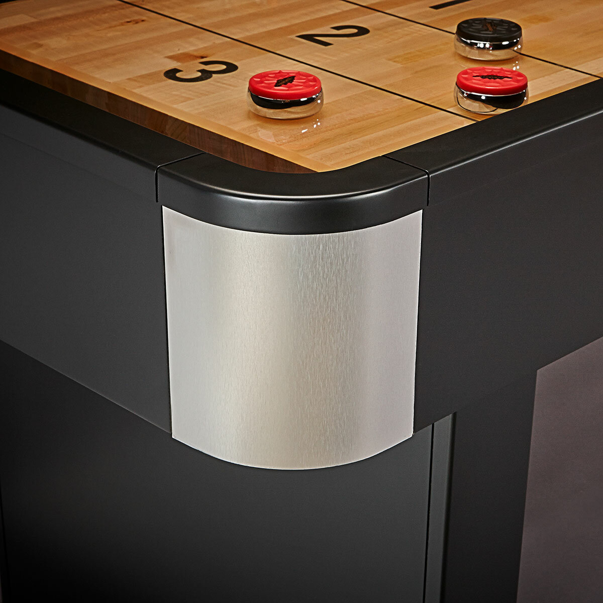 Installed Brunswick Delray Shuffleboard in 2 Sizes