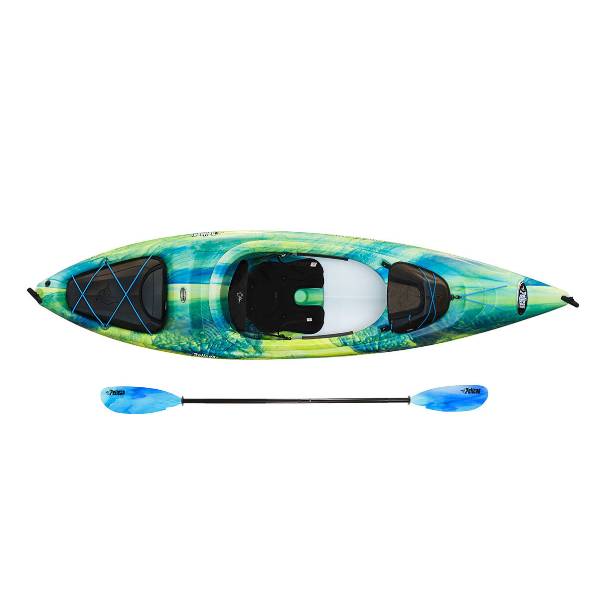 Pelican™ Mission 10ft 100X Sit-In Kayak and Paddle