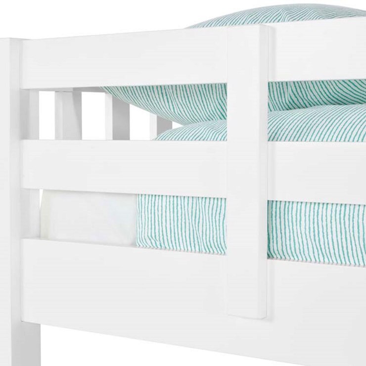 Metro Wooden Bunk Bed in Opal White Costco UK