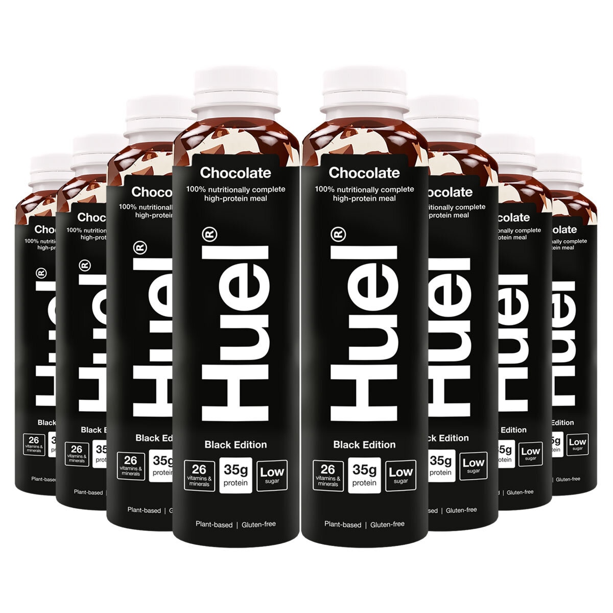 Huel Black edition chocloate, 8x500ml