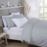 Purity Home Easy-care 400 Thread Count Cotton 3 Piece Bed Set