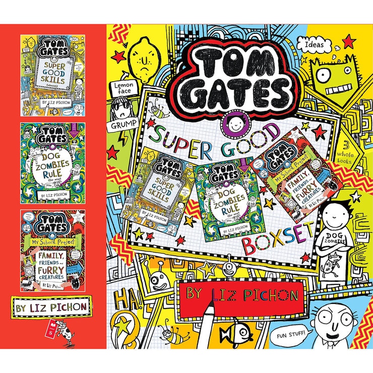 Tom Gates x3 Books Set